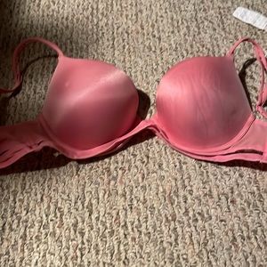 Pink bra